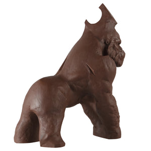Figur Gorilla aus Böttgersteinzeug