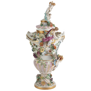 Limitierte Vase "Mittelvase das blühende Frankreich"