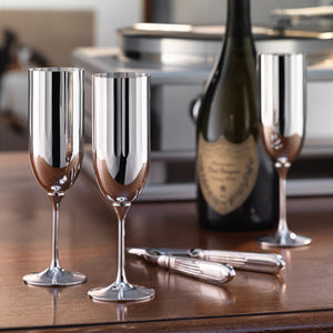 Belvedere Champagnerkelch 90g versilbert