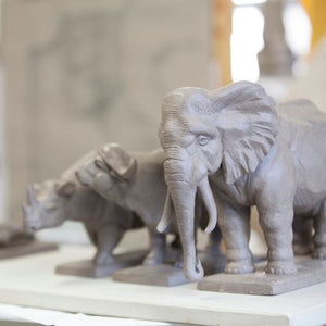 Elefant "Big Five" staffiert