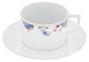 Kaffee-Set "Noble Blue" 14-tlg. für 4 Personen