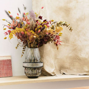 Vase groß Matrice farbig