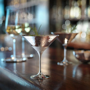 Martelé Cocktailsschale 90g versilbert