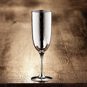Martelé Champagnerkelch 90g versilbert