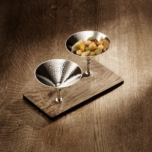 Martelé Snackbar 90g versilbert