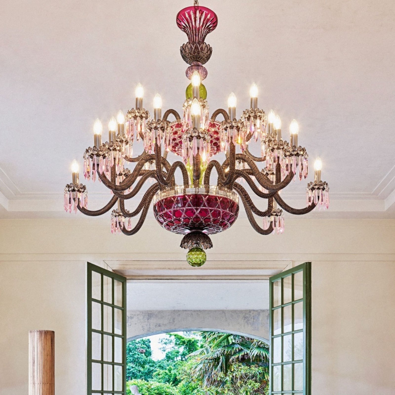 Kronleuchter, verschiedene Variationen