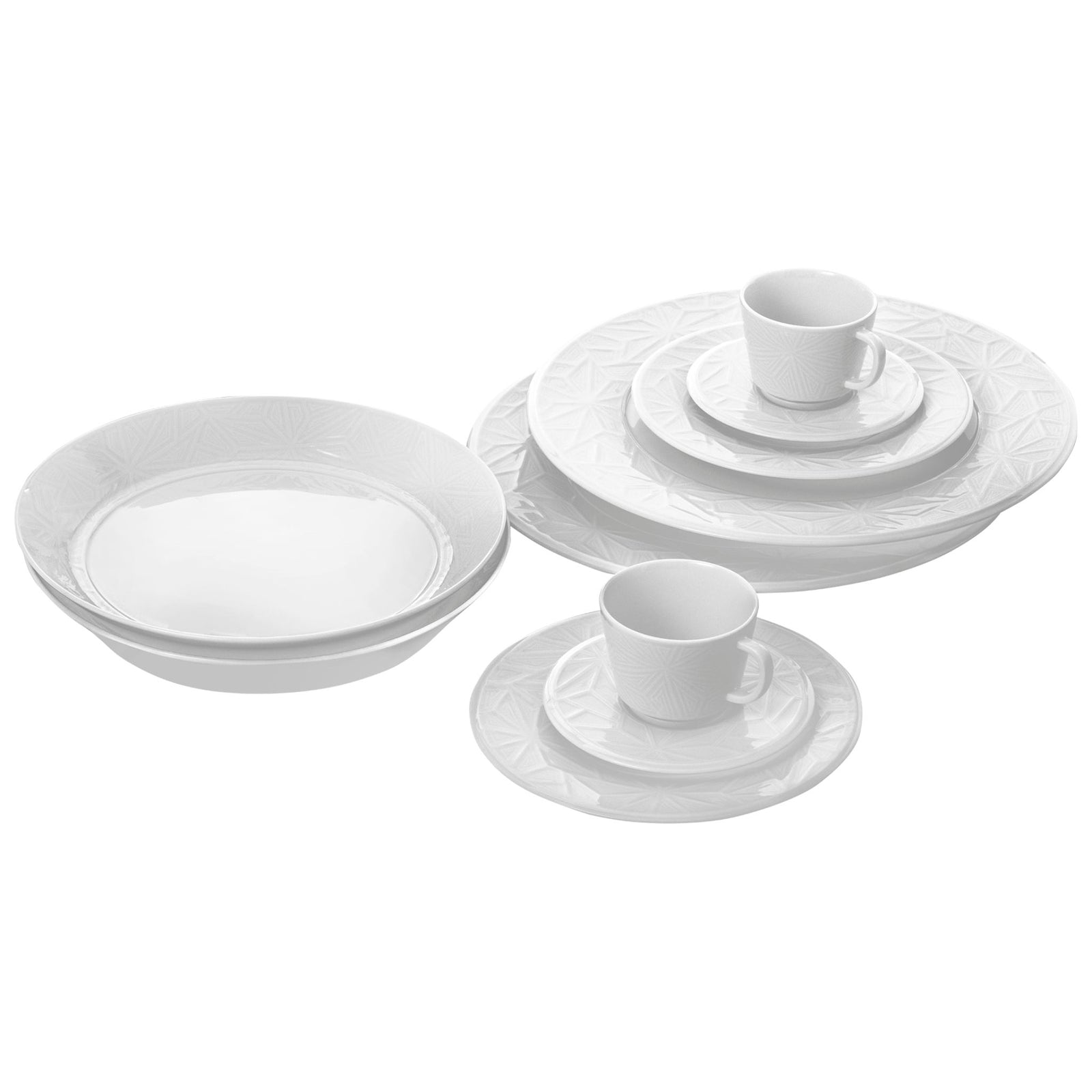 Speise-Set "Vitruv Graphic" 10-tlg. für 2 Personen